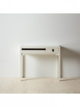 ESCRITORIO BLANCO DM-MADERA ORIENTAL 95 X 30 X 80 CM