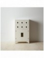 MUEBLE AUXILIAR BLANCO DM-MADERA 63 X 26 X 104 CM