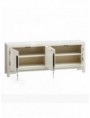 MUEBLE AUXILIAR BLANCO DM-MADERA 130 X 24 X 50 CM
