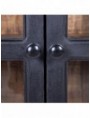 APARADOR NEGRO-NATURAL MADERA DE MANGO 160 X 35 X 71 CM