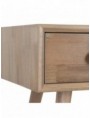 CONSOLA 4 CAJONES NATURAL DM-MADERA 110 X 40 X 78 CM