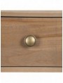 CONSOLA 4 CAJONES NATURAL DM-MADERA 110 X 40 X 78 CM