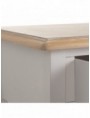 CONSOLA 3 CAJONES BLANCO-NATURAL 110 X 40 X 78 CM