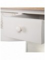 CONSOLA 3 CAJONES BLANCO-NATURAL 110 X 40 X 78 CM