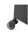 MUEBLE AUXILIAR NEGRO-NATURAL 60 X 38 X 102 CM