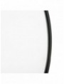 ESPEJO ESTANTE NEGRO METAL-CRISTAL 90 X 10 X 50 CM