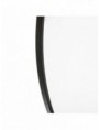 ESPEJO ESTANTE NEGRO METAL-CRISTAL 120 X 10 X 70 CM