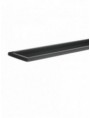 ESPEJO ESTANTE NEGRO METAL-CRISTAL 120 X 10 X 70 CM
