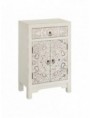 MESITA BLANCO ROZADO 45 X 26 X 69 CM