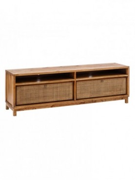 MUEBLE TV MIEL MADERA MINDI 180 X 43 X 56 CM