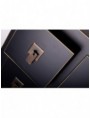 MUEBLE AUXILIAR 15 CAJONES NEGRO-ORO 63 X 26 X 104,50 CM