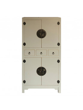 MUEBLE AUXILIAR TAUPE DM ''ORIENTE'' 63 X 33 X 131 CM