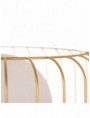 MUEBLE AUXILIAR BLANCO DM-MADERA 130 X 24 X 50 CM