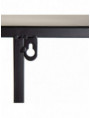 CABECERO CAPITONÉ CREMA TEJIDO-MADERA 160 X 10 X 130 CM