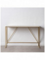 APARADOR NEGRO-NATURAL MADERA DE MANGO 160 X 35 X 71 CM
