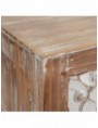 CONSOLA 3 CAJONES BLANCO-NATURAL 110 X 40 X 78 CM
