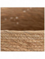 CÓMODA 6 CAJONES BLANCO-NATURAL 100 X 40 X 80 CM
