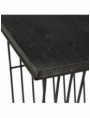 ESTANTERÍA PARED NEGRO-NATURAL 100 X 20 X 50 CM