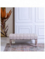 BANQUETA CAPITONÉ NATURAL 99 X 38 X 40 CM
