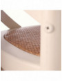 SILLA CREMA MADERA DE OLMO 46 X 42 X 87 CM