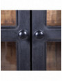 APARADOR NEGRO-NATURAL MADERA DE MANGO 160 X 35 X 71 CM