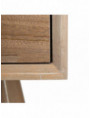 CONSOLA 4 CAJONES NATURAL DM-MADERA 110 X 40 X 78 CM
