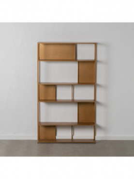 ESTANTERÍA ORO VIEJO METAL 100 X 22 X 175 CM