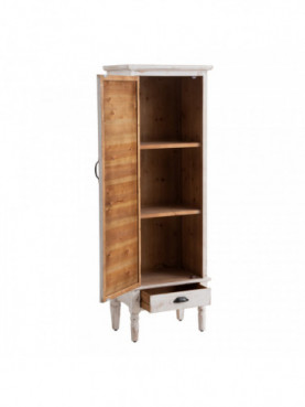 MUEBLE AUXILIAR BLANCO ROZADO 55 X 36 X 160 CM