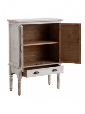 ARMARIO BLANCO ROZADO 80 X 36 X 105 CM
