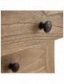 MESITA NATURAL MADERA MINDI DORMITORIO 40 X 30 X 72 CM