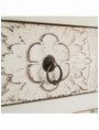 MESITA BLANCO ROZADO 45 X 26 X 69 CM