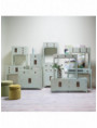 MUEBLE RECIBIDOR VERDE CLARO DM-MADERA 90 X 26 X 78 CM