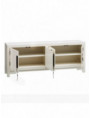 MUEBLE AUXILIAR BLANCO DM-MADERA 130 X 24 X 50 CM