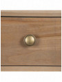 CONSOLA 4 CAJONES NATURAL DM-MADERA 110 X 40 X 78 CM