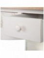 CONSOLA 3 CAJONES BLANCO-NATURAL 110 X 40 X 78 CM