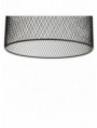 LÁMPARA TECHO NEGRO METAL ILUMINACIÓN 29 X 29 X 36 CM