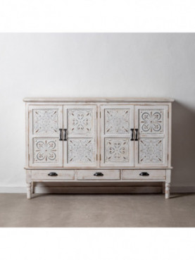 APARADOR BLANCO ROZADO 150 X 36 X 100 CM