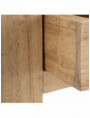 MESITA NATURAL MADERA MINDI DORMITORIO 50 X 32 X 72 CM