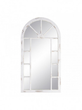 ESPEJO BLANCO ROZADO DECORACIÓN 72 X 3 X 135 CM