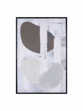 CUADRO PINTURA ABSTRACTO LIENZO 63 X 93 CM