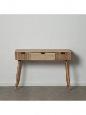 CONSOLA CAFÉ DM-MADERA 110 X 40 X 77 CM