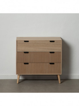CÓMODA CAFÉ DM-MADERA 80 X 40 X 77 CM