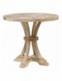MESA COMEDOR NATURAL MADERA DE MANGO 85 X 85 X 76 CM