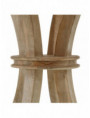 MESA COMEDOR NATURAL MADERA DE MANGO 85 X 85 X 76 CM