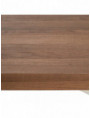 MESA COMEDOR NATURAL-BLANCO DM-METAL 160 X 90 X 76 CM