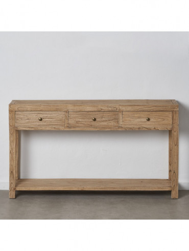 CONSOLA NATURAL MADERA MINDI ENTRADA 150 X 35 X 85 CM