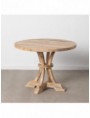 MESA COMEDOR BLANCO ROZADO 100 X 100 X 76 CM