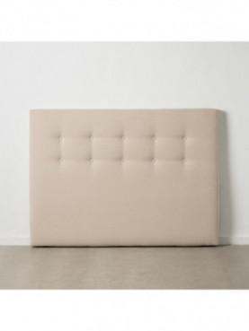 CABECERO CREMA TEJIDO DORMITORIO 165 X 8 X 125 CM
