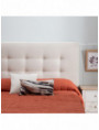 CABECERO CREMA TEJIDO DORMITORIO 165 X 8 X 125 CM