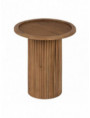 MESITA NATURAL MADERA-RATÁN SALÓN 40 X 40 X 44,50 CM